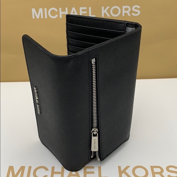 Michael Kors Jet Set Travel Lg Trifold Wallet - Picture 15 of 16